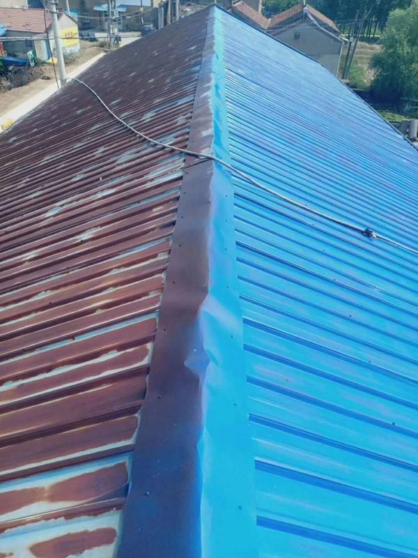 邯郸彩钢瓦翻新漆-屋顶彩钢板防腐漆喷涂施工